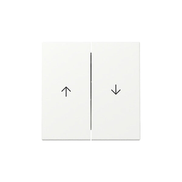 Gira Wippe 2f Pfeil Reinweiß m 329427